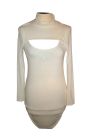 Robe Pull Blanc cass