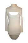 Robe Pull Blanc cass